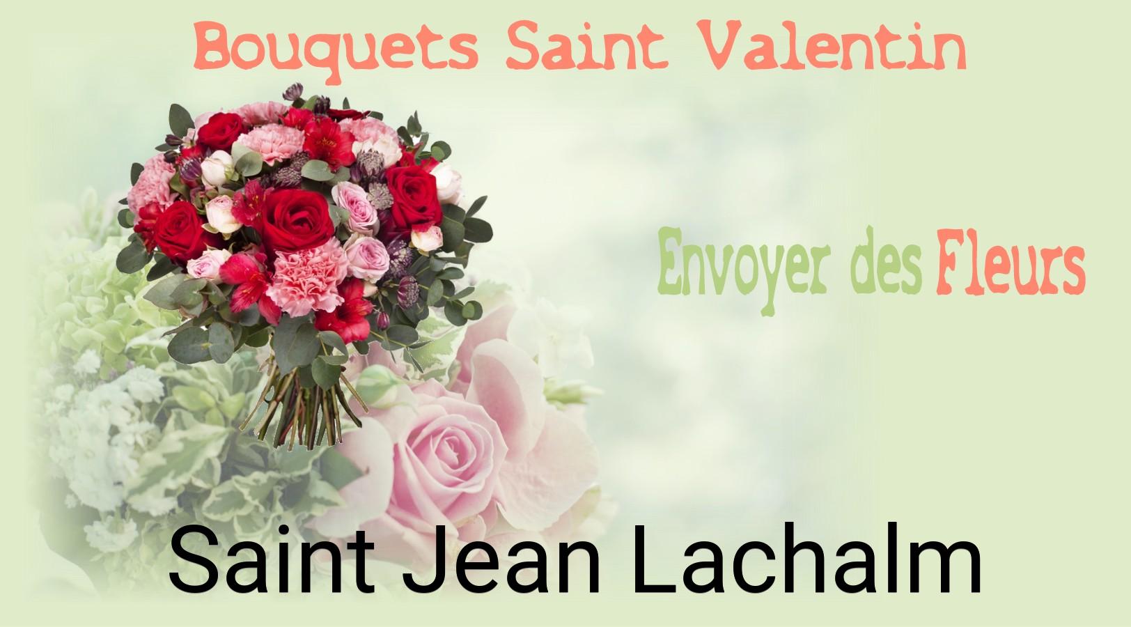 Roses de Saint-Valentin livrées à Saint-Jean-Lachalm